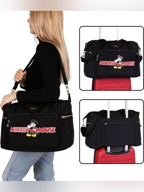 Disney Mickey Weekender Duffle Bag NWT